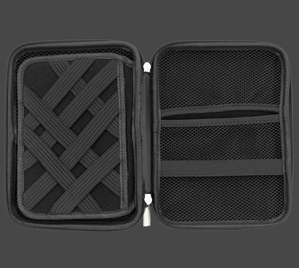 Black Leatherette Cord Case - Image 4